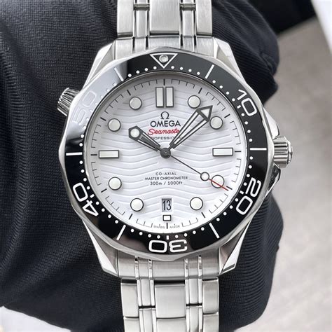 omega seamaster 300 diver white|Omega Seamaster 300 diver review.